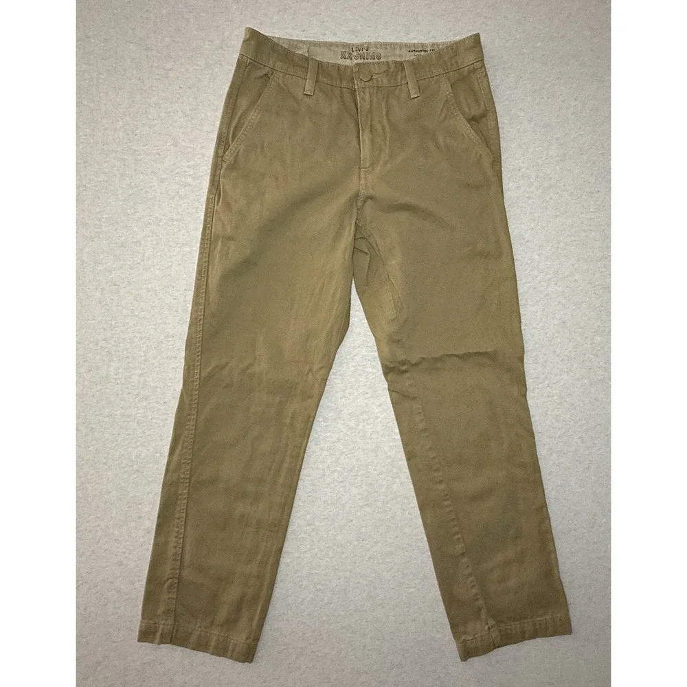 Levi's Camel Beige Premium Big E Chino Pants